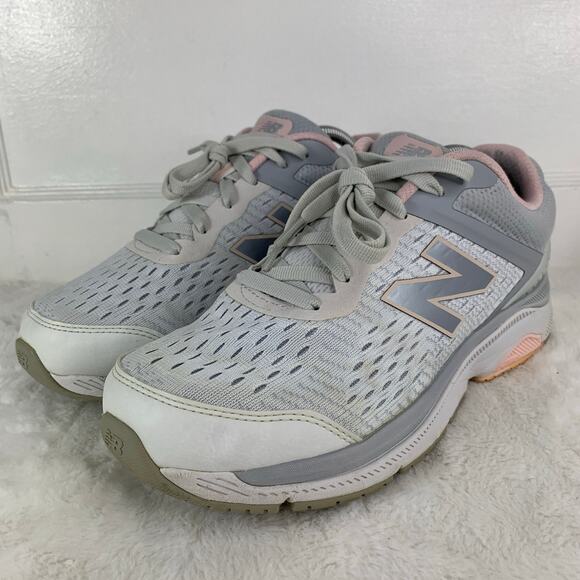 New Balance 847v4 Women's Size 10 Gray/Pink Running Shoes - Picture 1 of 9